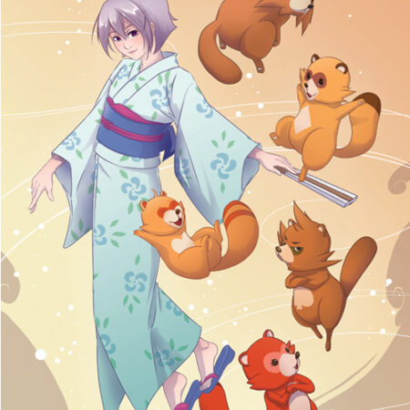 Uchoten Kazoku (The eccentric family) - Benten & the Shimogamo family