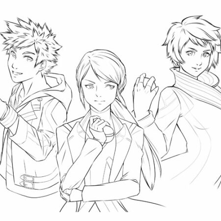 Pokemon Go – Leaders : Spark, Blanche & Candela